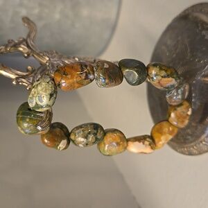 Jasper Beaded Bracelet